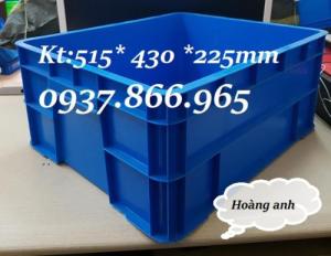Giá thùng nhựa đặc, hộp nhựa đặc có nắp, khay nhựa b7 chuyên dùng trong công nghiệp